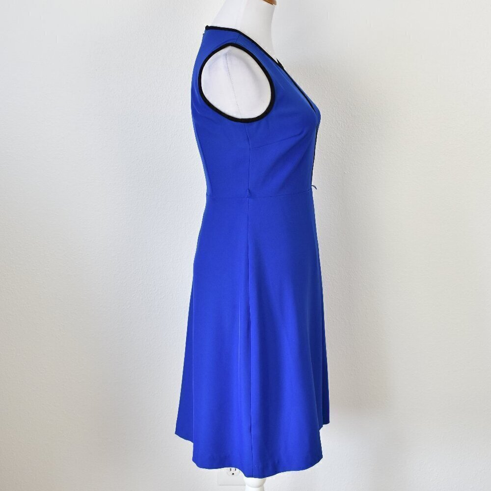 Calvin Klein Sleeveless A-Line Cutout Dress - 4 - Picture 5 of 8